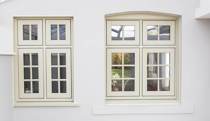 white framed double glazing in norfolk